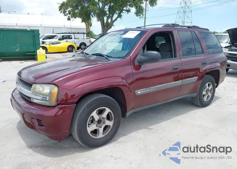 2004 Chevrolet Trailblazer Ls from USA, damaged, VIN 1GNDS13S442270428